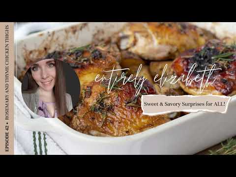 Rosemary and Thyme Chicken Thighs with Roasted Potatoes