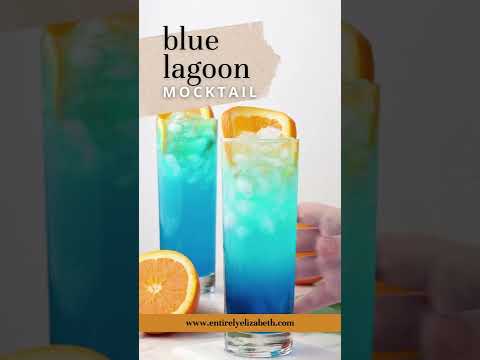 Blue Lagoon Mocktail Recipe