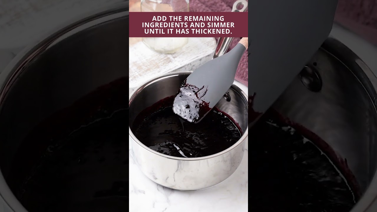 Fresh Blackberry BBQ Sauce - Spicy Sweet Version