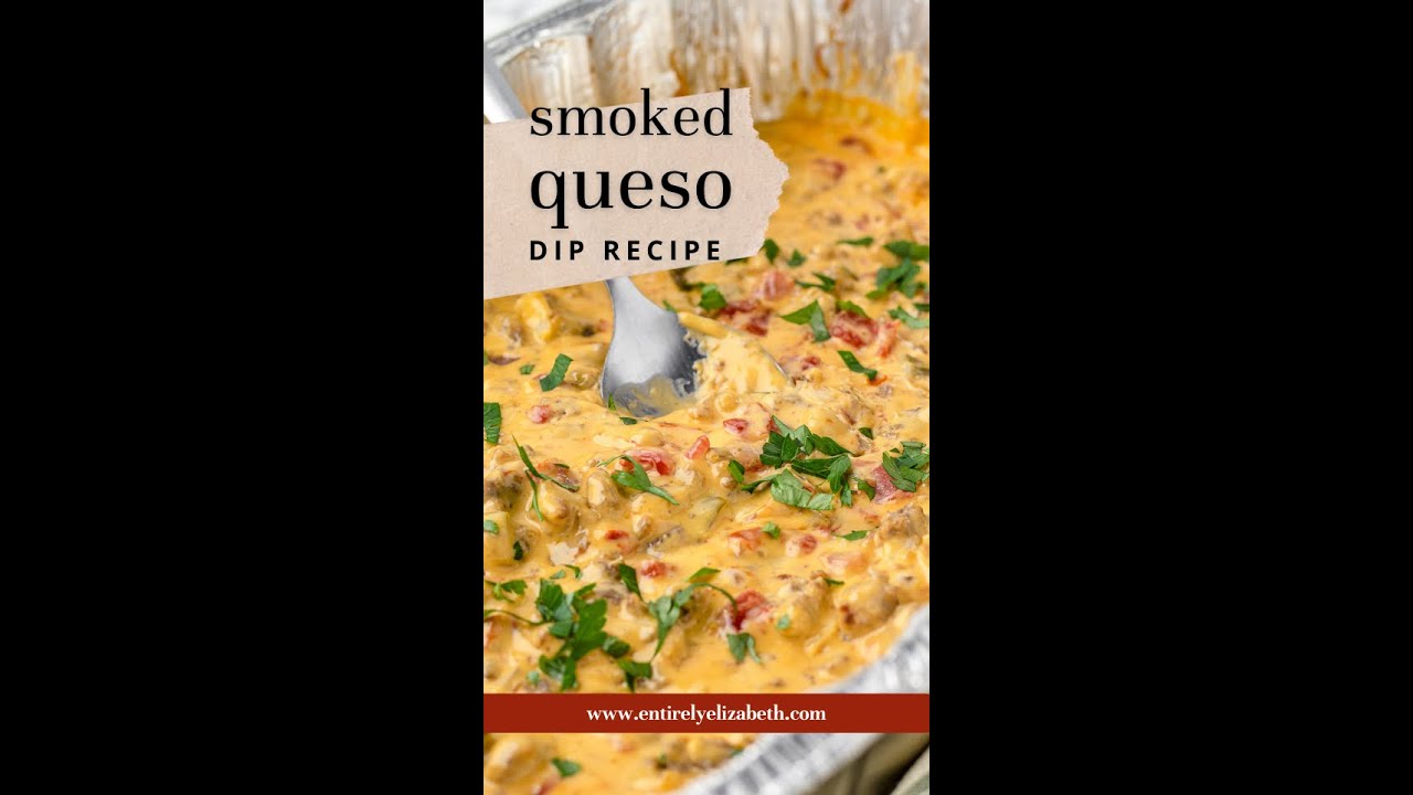 Cheesy Smoked Queso Dip