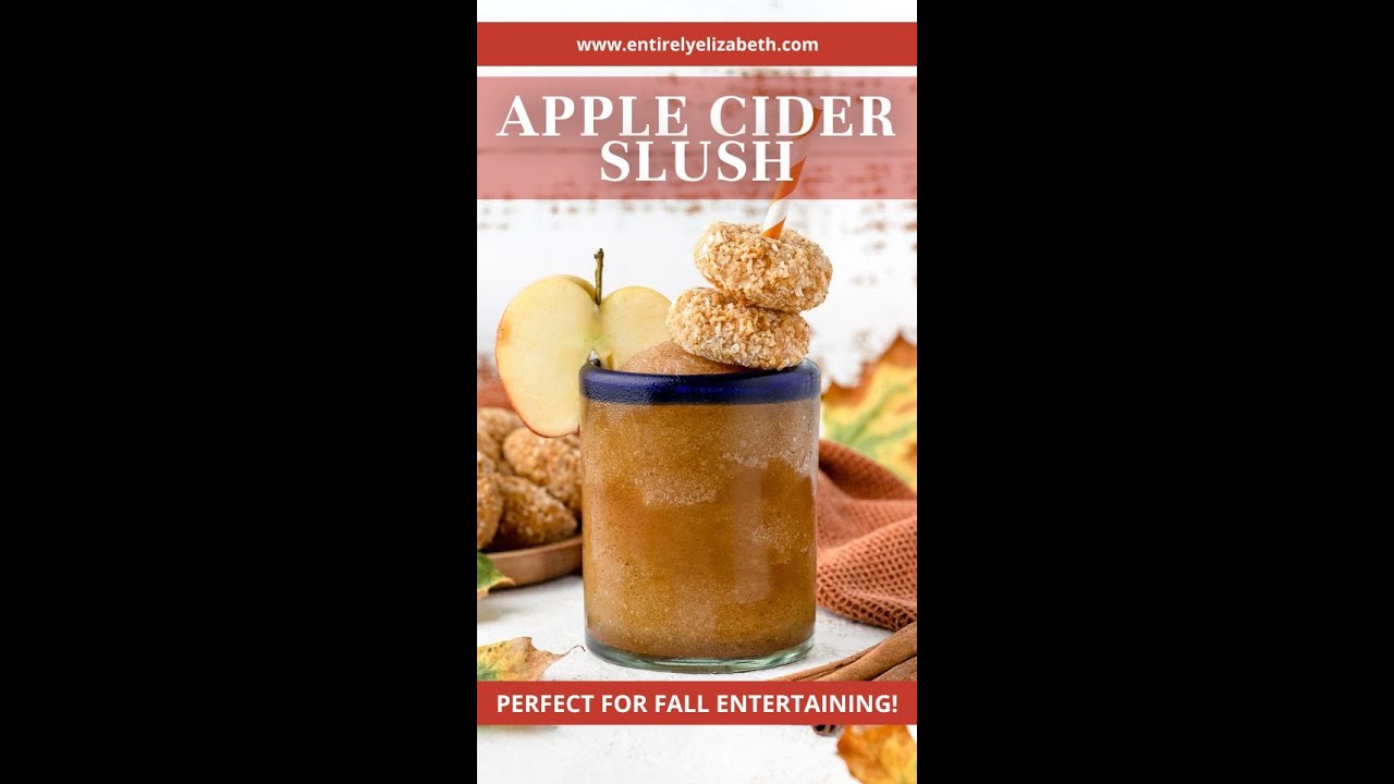 Apple Cider Slush