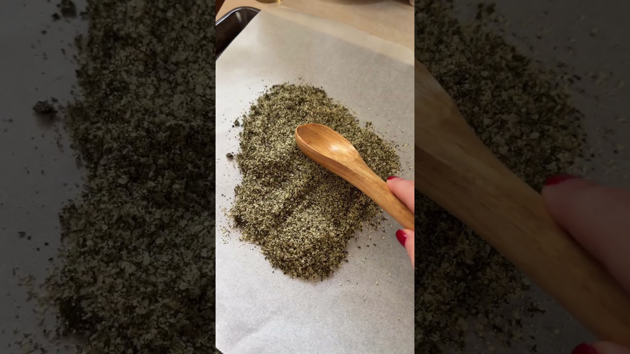 Herb Salt Recipe - Makes a GREAT Homemade Holiday Gift!