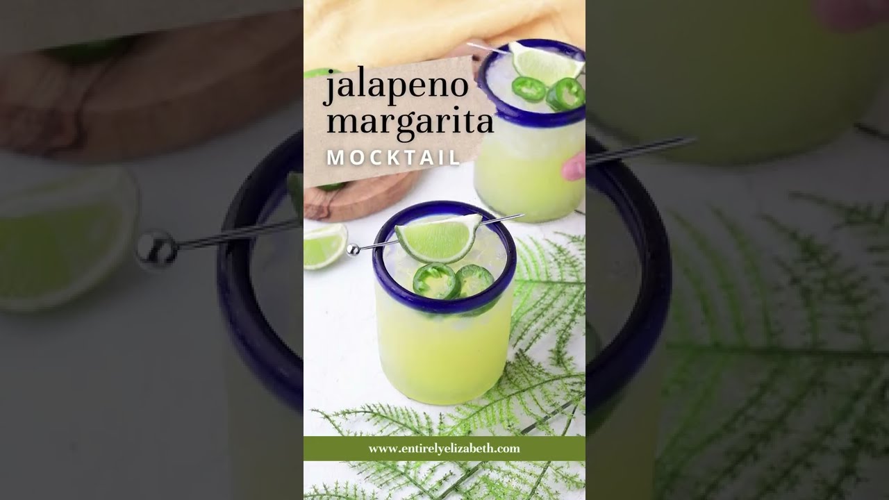 Spicy Jalapeno Margarita Mocktail
