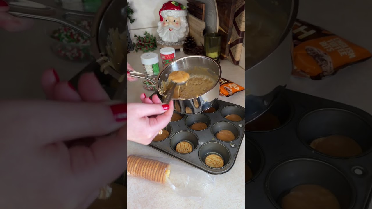 Christmas Crack Cookies - Perfect Portions and Made in a Cupcake Pan!