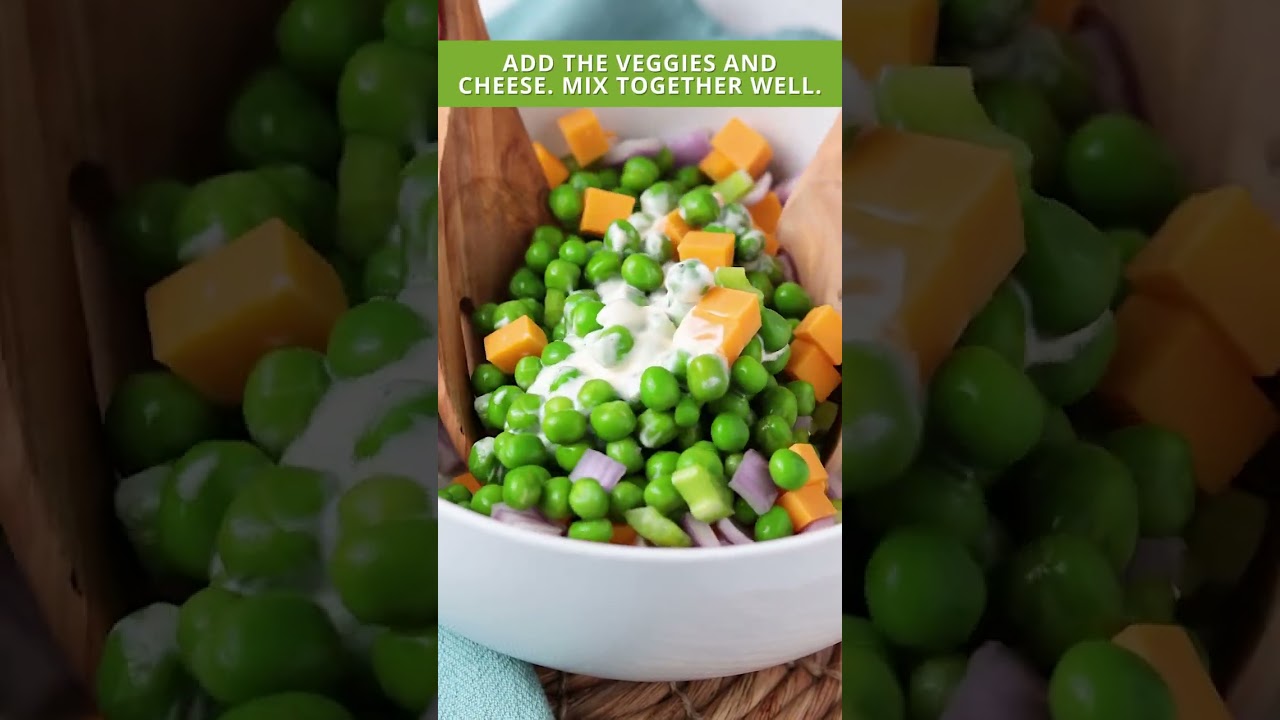 Old Fashioned English Pea Salad