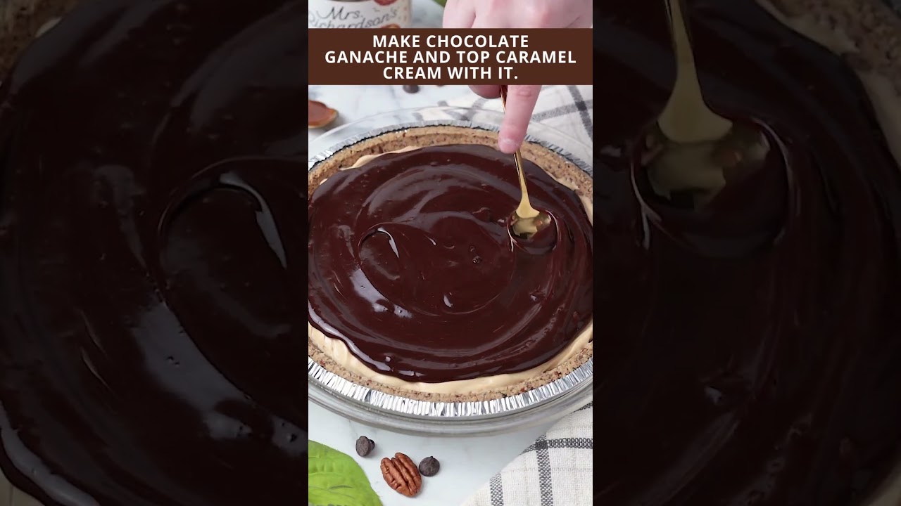 No Bake Turtle Pie Recipe