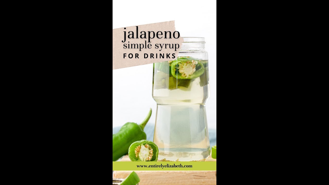 Spicy Jalapeno Simple Syrup