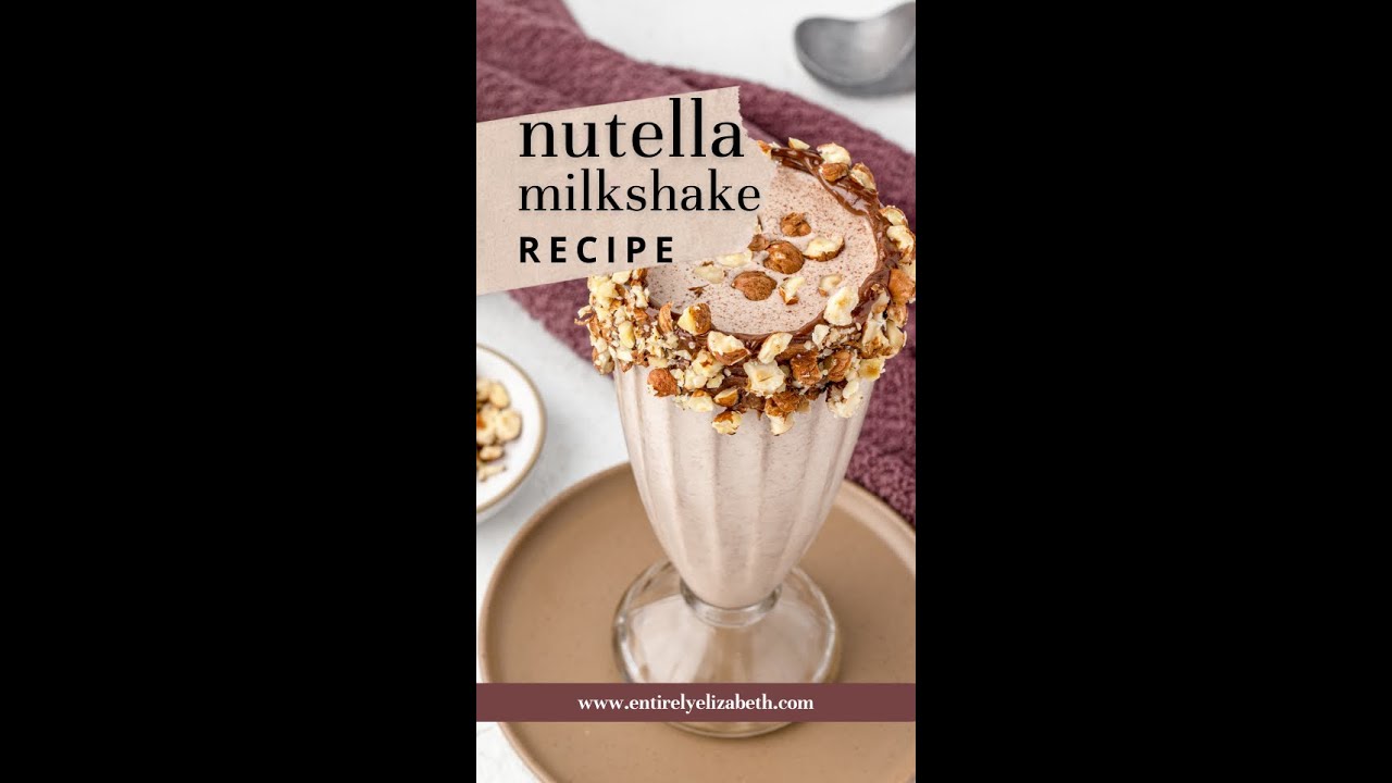 Easy Nutella Milkshake