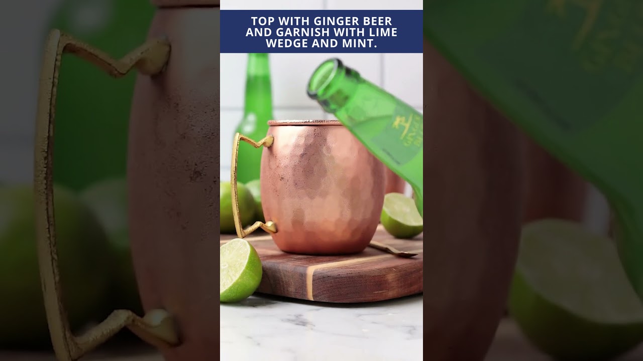 The PERFECT Moscow Mule Mocktail #mocktail #recipe