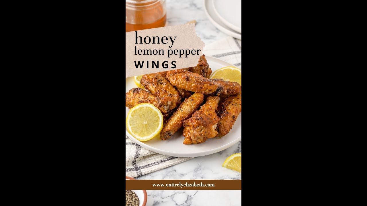 Easy Honey Lemon Pepper Wings