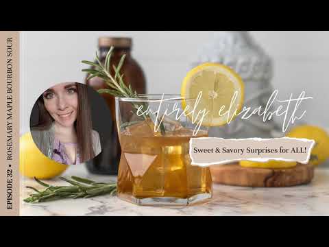 Rosemary Maple Bourbon Sour