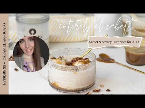 Caramel Affogato with 5 Minute Microwave Caramel Sauce