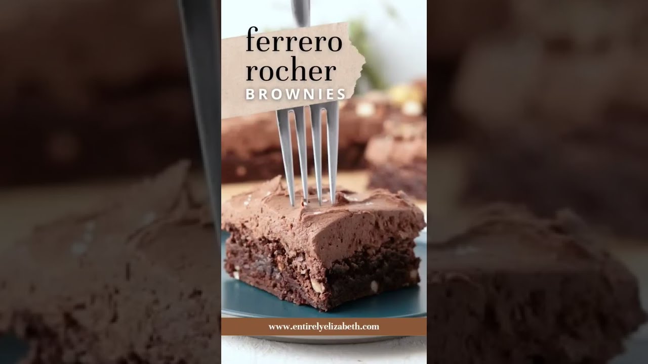 Ferrero Rocher Brownies Recipe