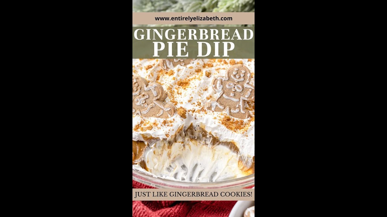 3 Layer Gingerbread Pie Dip