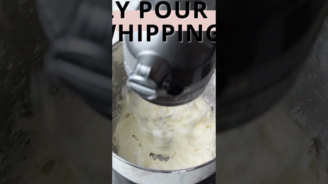 Almond Buttercream Frosting #recipe #frosting #buttercream