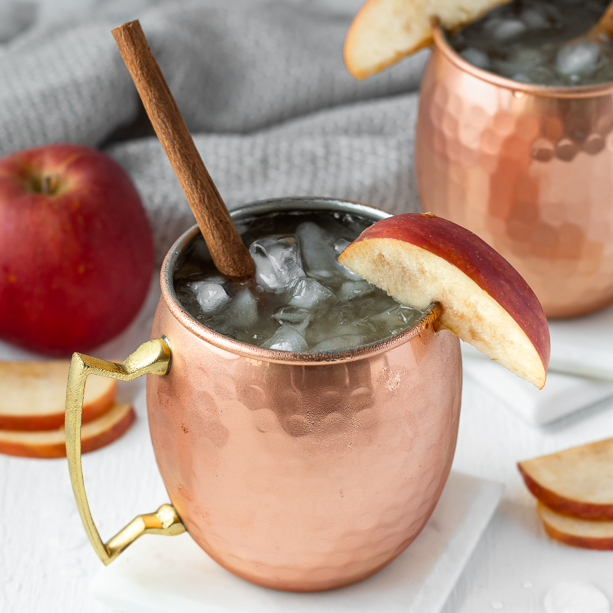 Pumpkin Apple Cider Mocktails - Healthy Little Vittles