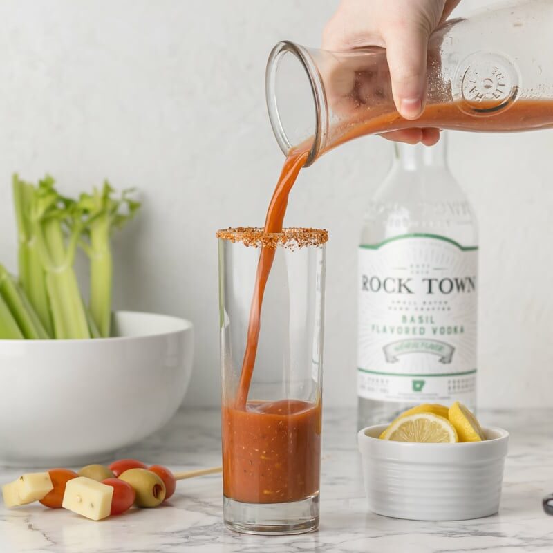 How to make the best Basil Bloody Mary