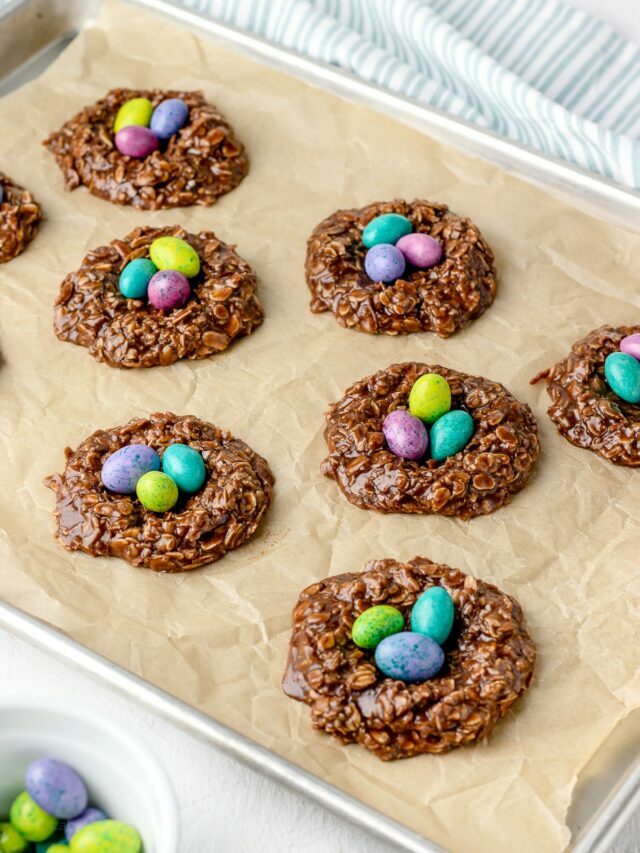 Easter Birds Nest Cookies