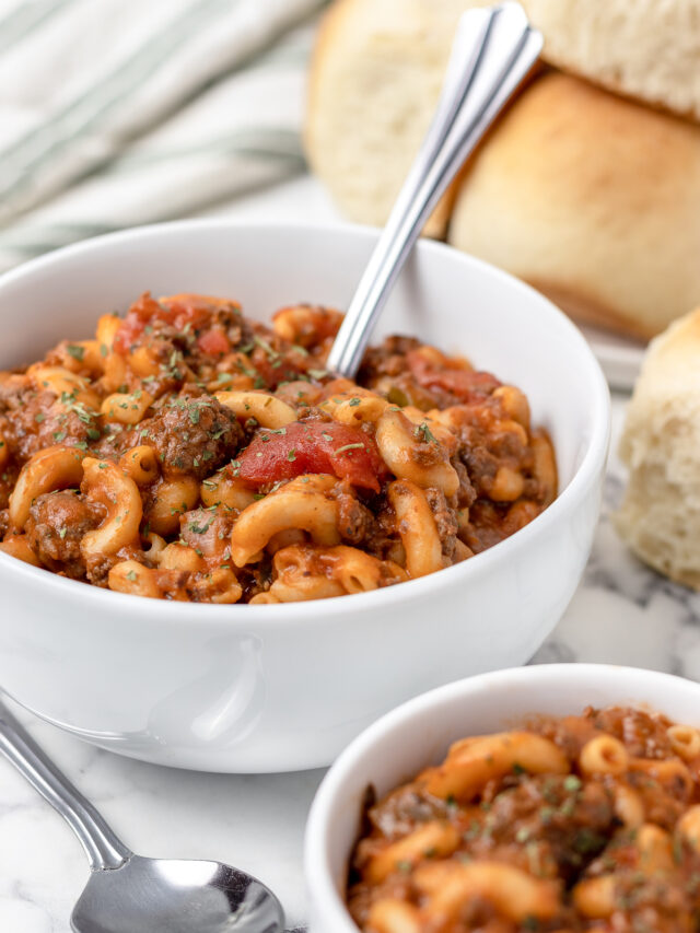 American Goulash with Venison